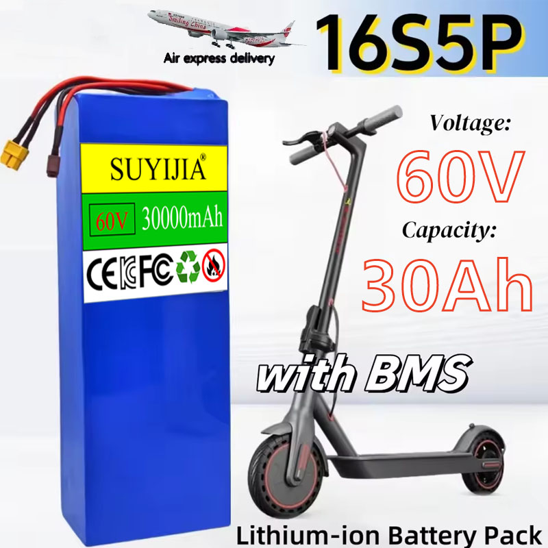 16S5P 60V 30000mAh Pil 18650 3 - 60V 30Ah Electric Scooter Battery incelemesi ve fiyatı